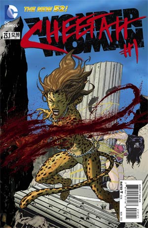 Wonder Woman Vol 4 #23.1 Cheetah Cover B Standard Cover