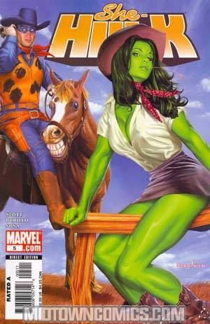 She-Hulk #5 cover