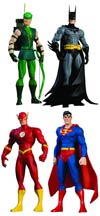 JLA Identity Crisis Classics Series 1 Complete 4-Figure Set