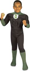 Justice League Deluxe Muscle Chest Green Lantern Costume Toddler