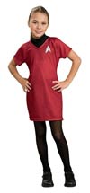 Star Trek Movie Deluxe Uhura Child Dress Medium