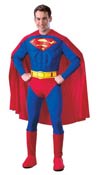 Superman Deluxe Muscle Chest Mens Costume Medium