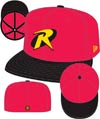 Robin Symbol Cap - Red/Black Size 7 1/2 (59.67 cm / 23.5 in)