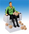 Star Trek The Original Series Trouble With Tribbles Kirk & Electronic Command Chair