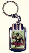 Buck Rogers Spaceship Keychain