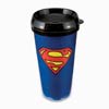 Superman 16-Ounce Plastic Travel Mug