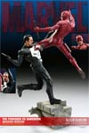 Punisher vs Daredevil Diorama Statue Modern Version