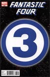 Fantastic Four Vol 3 #583 Incentive 3 Logo Variant Cover