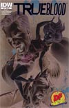 True Blood #2 DF Exclusive J Scott Campbell Negative Art Cover