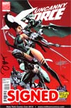 Uncanny X-Force #1 J Scott Campbell Midtown Comics Variant Cover Signed By Jerome Opena & Rick Remender