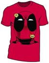Deadpool Big Head Deadpool Red T-Shirt Medium