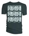 Judge Dredd Many Faces Of Dredd Black T-Shirt Large