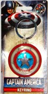 Marvel Pewter Keyring - Captain America Shield