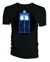 Doctor Who TARDIS Bigger On The Inside Black T-Shirt Small