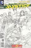 Justice League Vol 2 #8 Incentive Jim Lee Sketch Cover