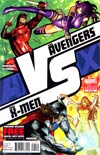 AVX VS #4 Regular Brandon Peterson Cover (Avengers vs X-Men Tie-In)