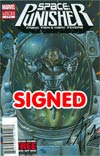 Space Punisher #1 DF Signed By Frank Tieri