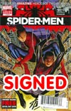 Spider-Men #1 DF Signed By Stan Lee