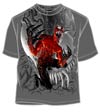 Carnage Gutsy Charcoal T-Shirt Large