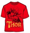 Thor All Thor Red T-Shirt X-Large