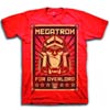 Transformers Megatron For Overlord Red T-Shirt X-Large