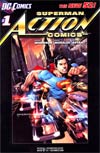 Action Comics Vol 2 #1 Retailer Incentive Black Border Variant Cover