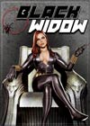 Black Widow On Throne Photo Magnet (20588MV)