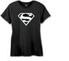 Superman Symbol V Womens T-Shirt Large