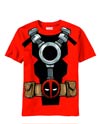 Deadpool Costume Red T-Shirt X-Large