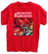 Dungeons & Dragons Origins Red T-Shirt Medium