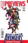 Marvel Previews #108 August 2012