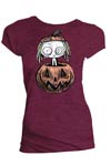 Lenore Pumpkin Black Juniors T-Shirt Large