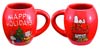 Holiday Classics 18-Ounce Ceramic Oval Mug - Peanuts