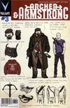 Archer & Armstrong Vol 2 #3 Variant David Aja Character Design Cover