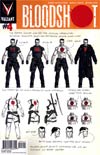 Bloodshot Vol 3 #4 Variant David Aja Character Design Cover