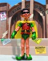 MAD Just-Us League Of Stupid Heroes Series 3 Alfred E Neuman As Robin Action Figure