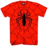 Spider-Man Combine Power Red All-Over-Print T-Shirt Medium