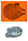 Star Wars DX Silicone Tray - Millennium Falcon