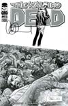 Walking Dead #100 DF Incentive Charlie Adlard Sketch Cover Signed By Charlie Adlard