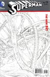 Superman Vol 4 #12 Incentive Dan Jurgens Sketch Cover