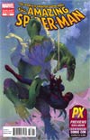 Amazing Spider-Man Vol 2 #688 SDCC 2012 Retailer Exclusive Esad Ribic Lizard Variant Cover
