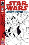 Star Wars Knight Errant Escape #1 SDCC 2012 Retailer Exclusive Benjamin Carre Sketch Cover