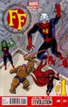 FF Vol 2 #1 Regular Mike Allred Cover