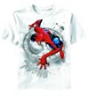 Spider-Man Search The Wall White T-Shirt XX-Large
