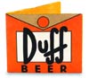 Simpsons Mighty Wallet - Duff