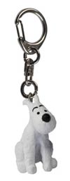 Tintin PVC Keyring - Sitting Snowy 4 cm