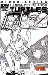 Teenage Mutant Ninja Turtles Micro-Series #7 April Incentive David Petersen Sketch Cover