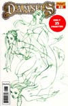 Damsels #1 DF Exclusive J Scott Campbell Earth Green Ultra-Limited Cover (Only 25 printed!)