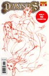 Damsels #1 DF Exclusive J Scott Campbell Rose Red Ultra-Limited Cover (Only 10 printed!)