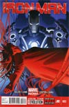 Iron Man Vol 5 #3 1st Ptg Regular Greg Land Cover